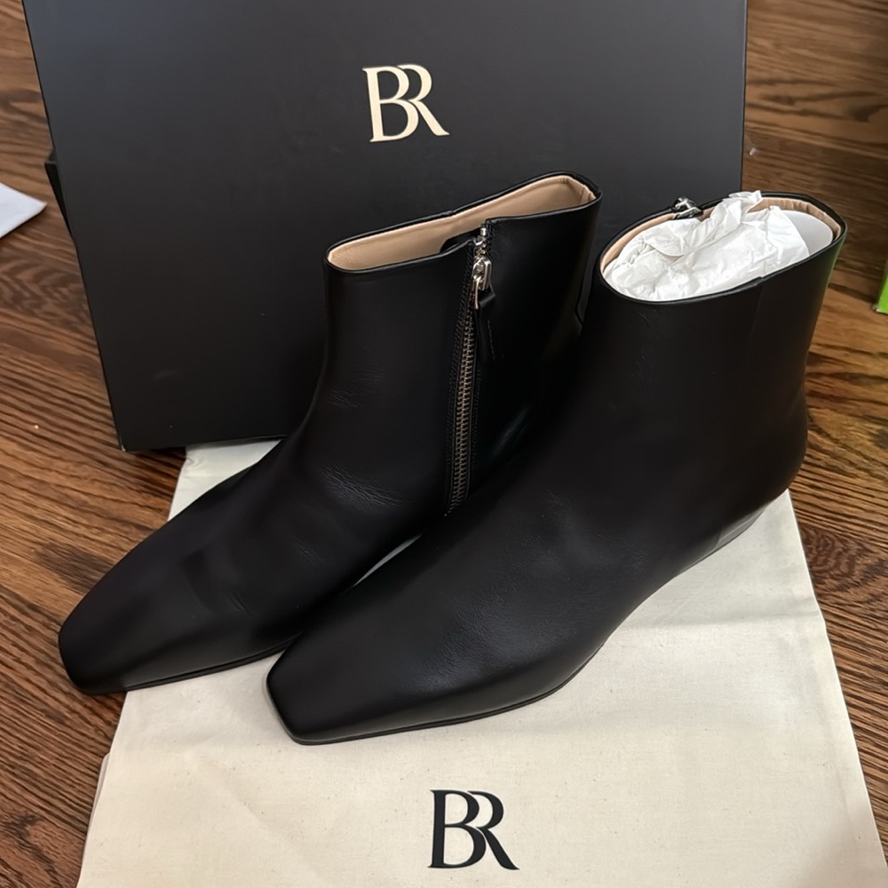 Banana Republic Black Leather Boots